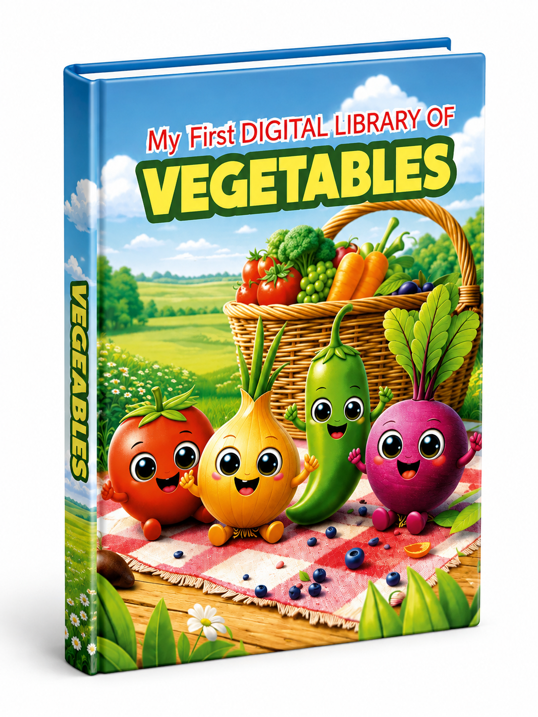 Vegetables Flash Cards